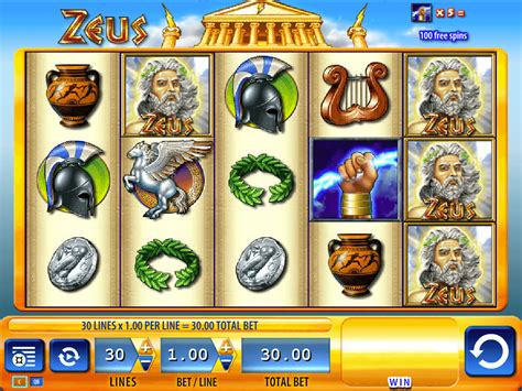 slot machine gratis zeus